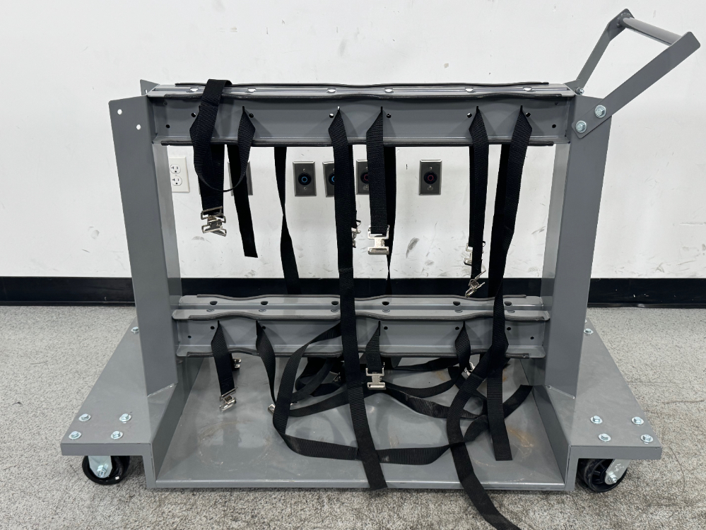 Image of Gas Cylinder Rolling Cart